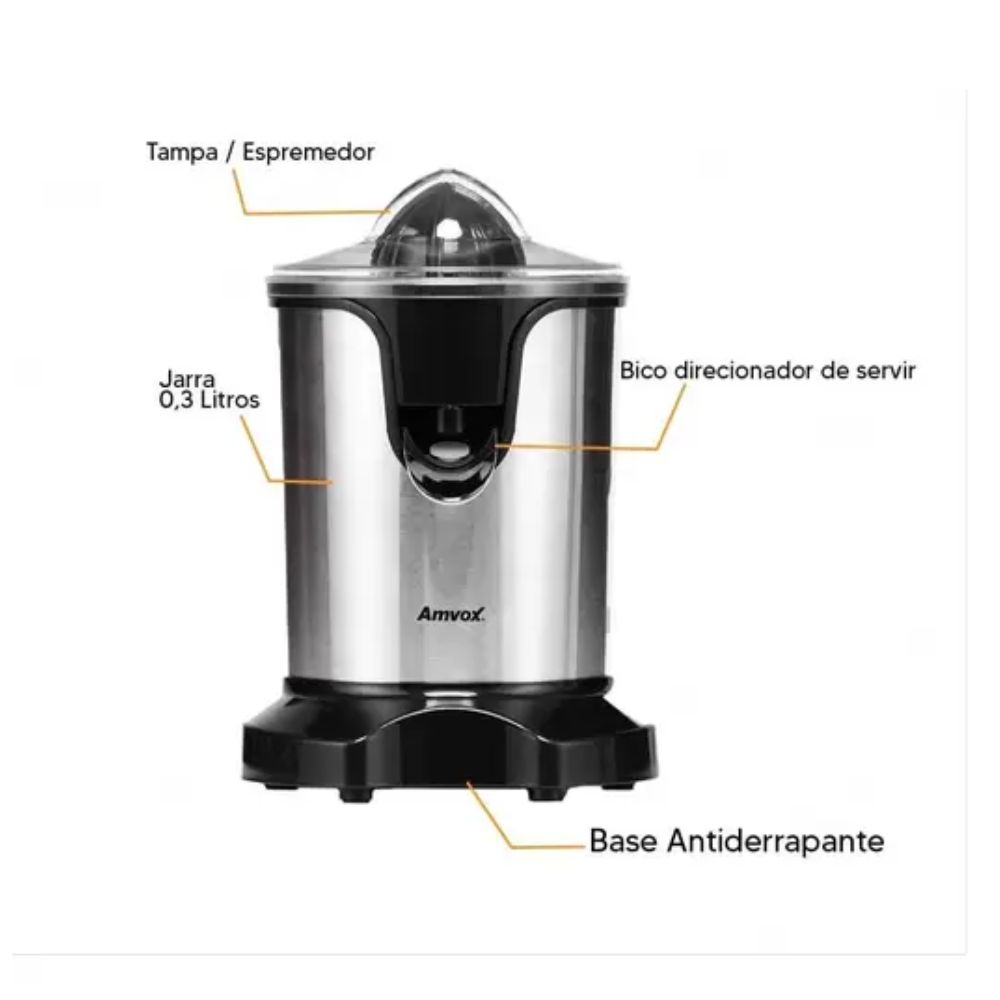 Espremedor de Frutas Elétrico 220V Amvox AES 350