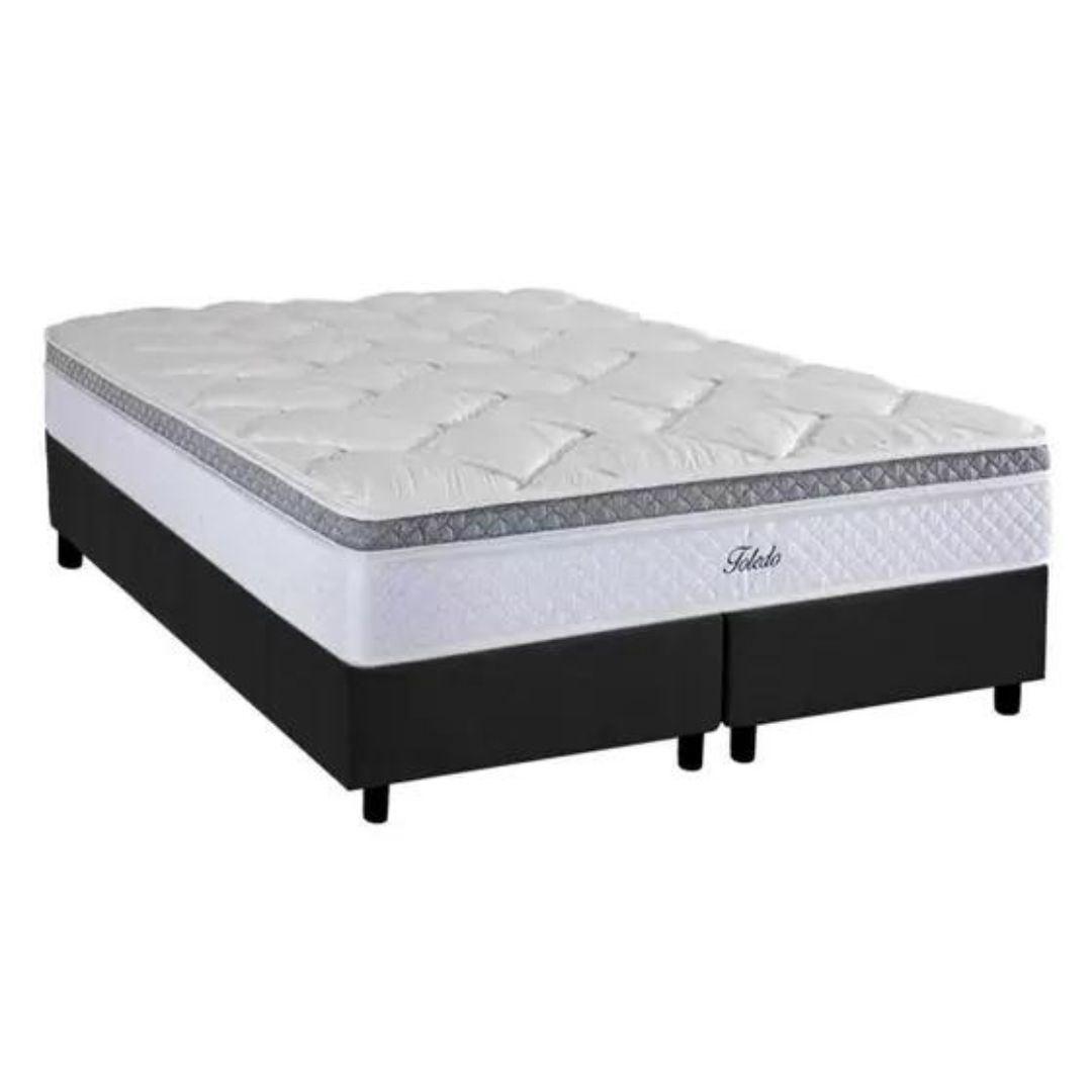 Box Herval Toledo One S/ Pillow Molas Ensacadas 158x198x056