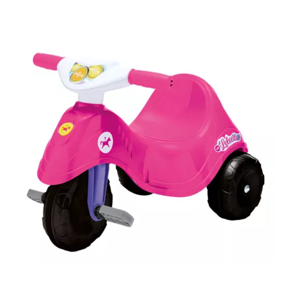 Triciclo Infantil Lelecita Calesita Rosa