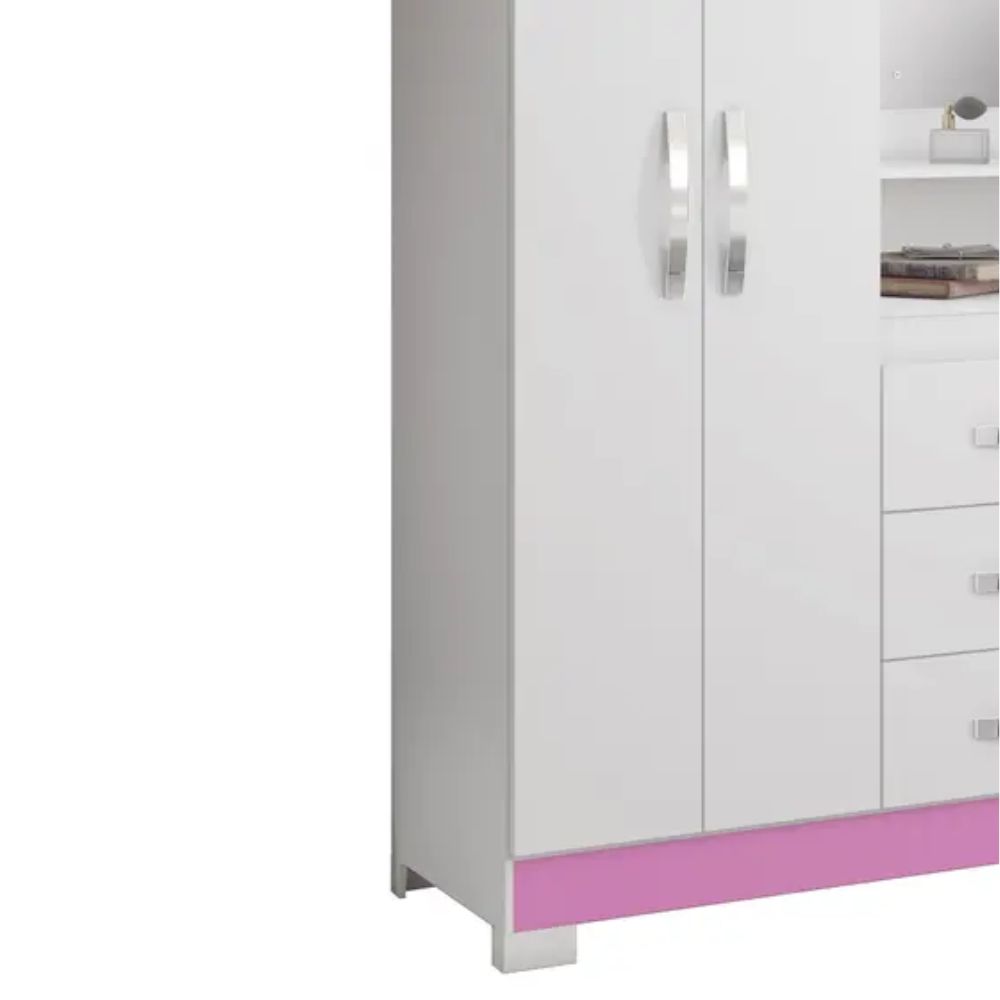 Guarda-Roupa Notável 2 Portas NT 5170 Rosa