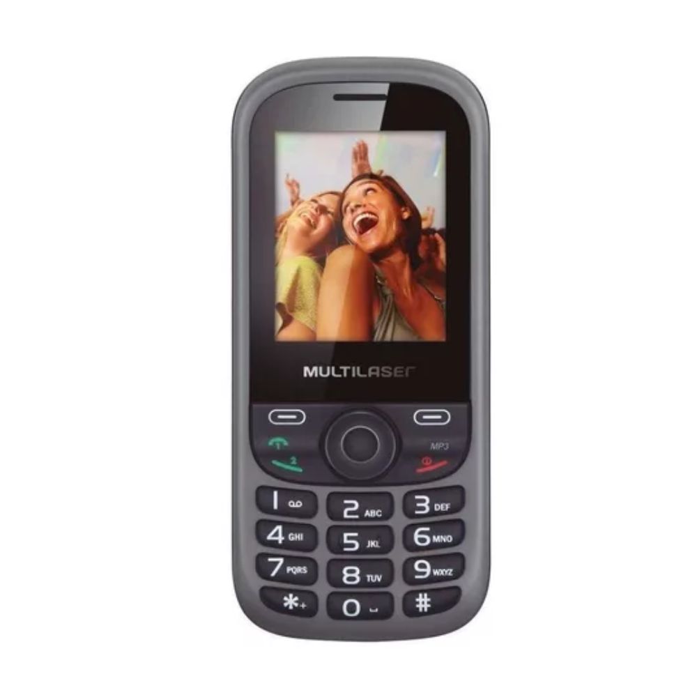 Celular Multilaser Up P3292 Duos Preto/Cinza