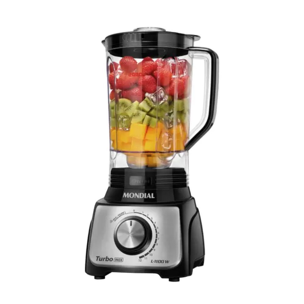 Liquidificador Mondial 1000W L-1100-BI Preto