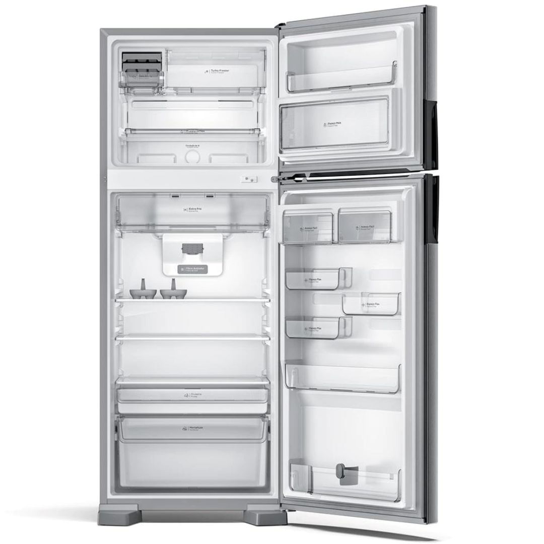 Refrigerador Consul Crd49akbna Duplex 450l Inox