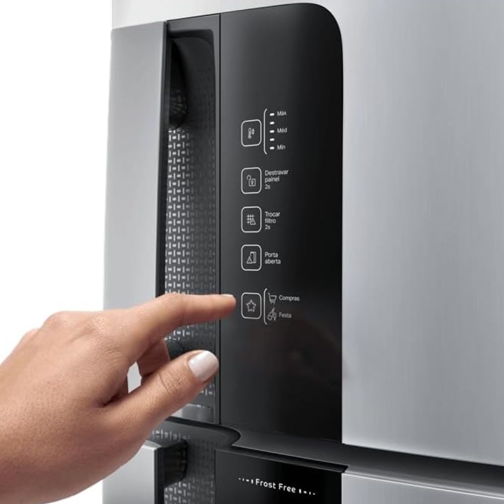 Refrigerador Consul Duplex CRM56 450 Litros 2 Portas Platinum 220V