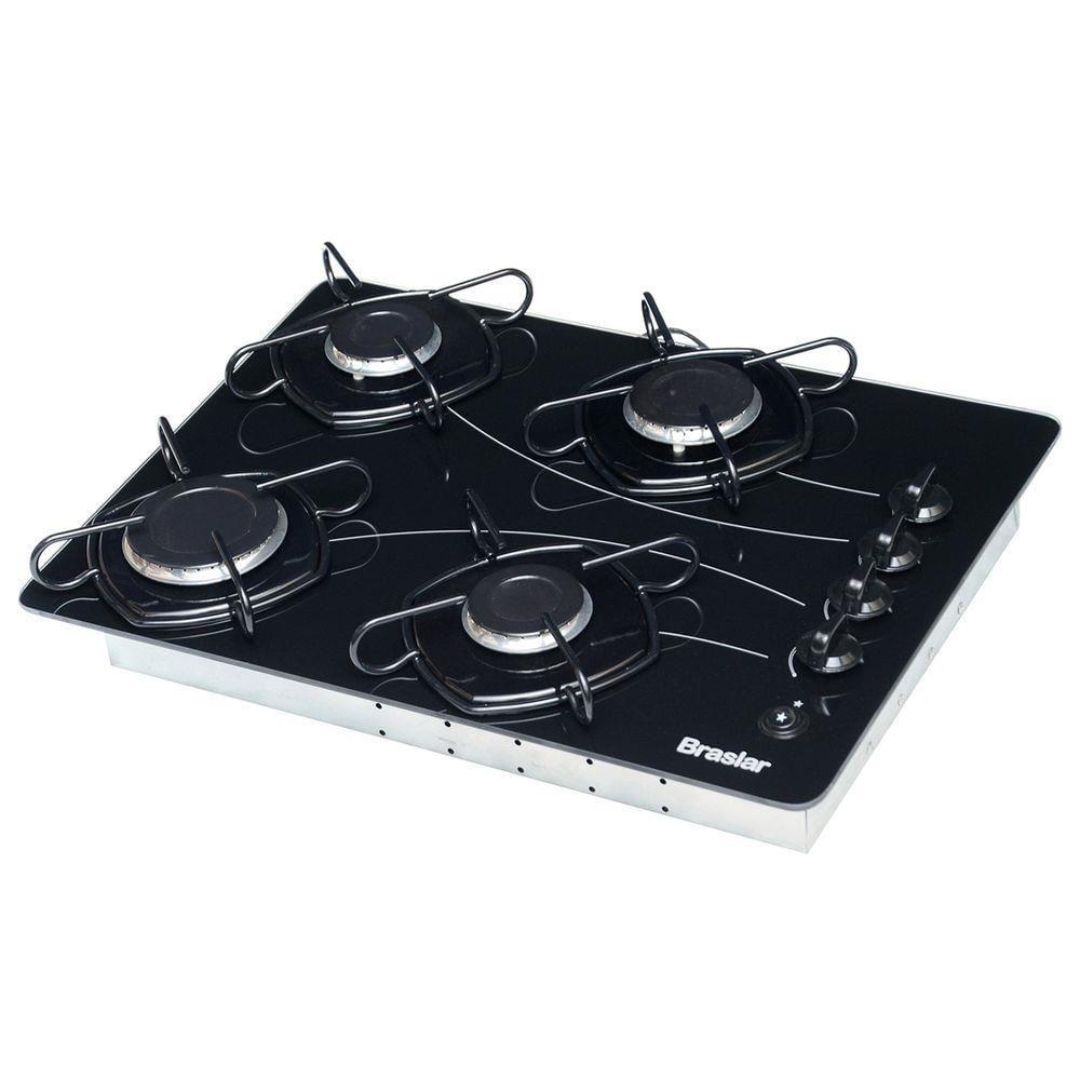 Cooktop Braslar Pop 4 Bcs Preto