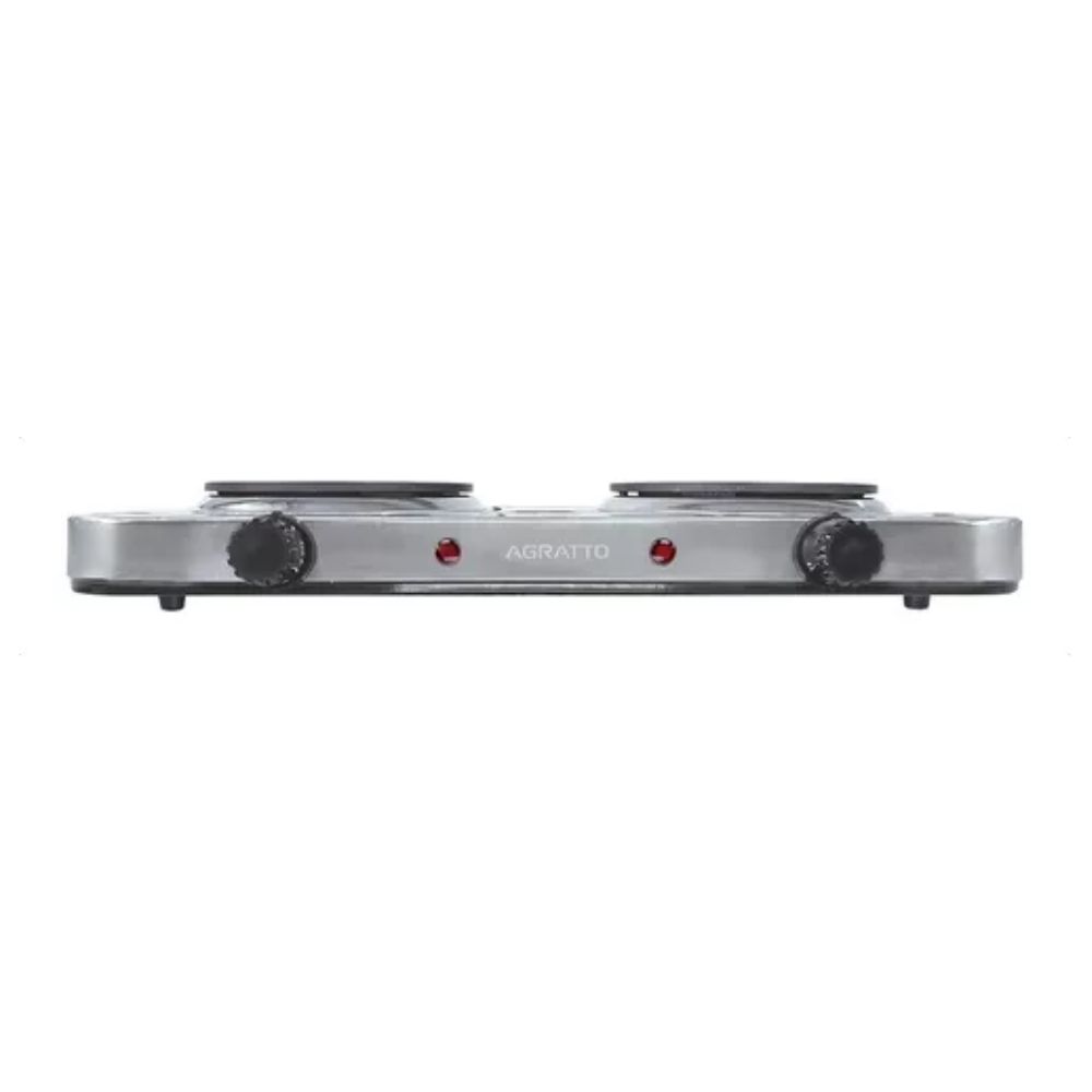 Fogão Elétrico de Mesa 2 Bocas 2000W Agratto FM-02 220V