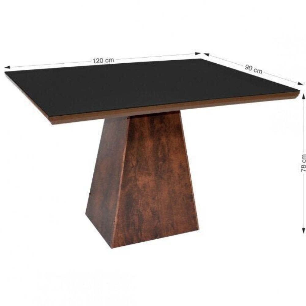 Mesa de Jantar São Carlos Recife com 4 Cadeiras Móveis Café Demolição