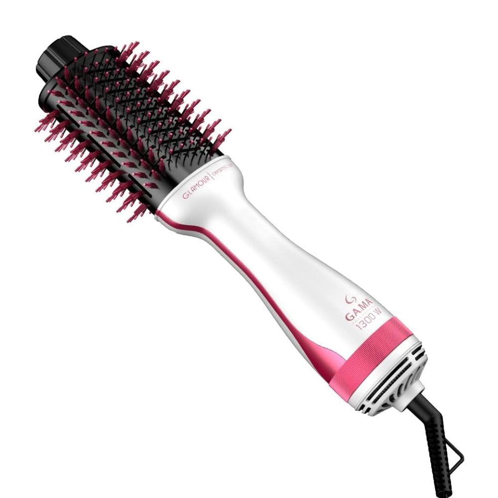 Escova Secadora Gama Glamour Pink Brush 3D 1300W