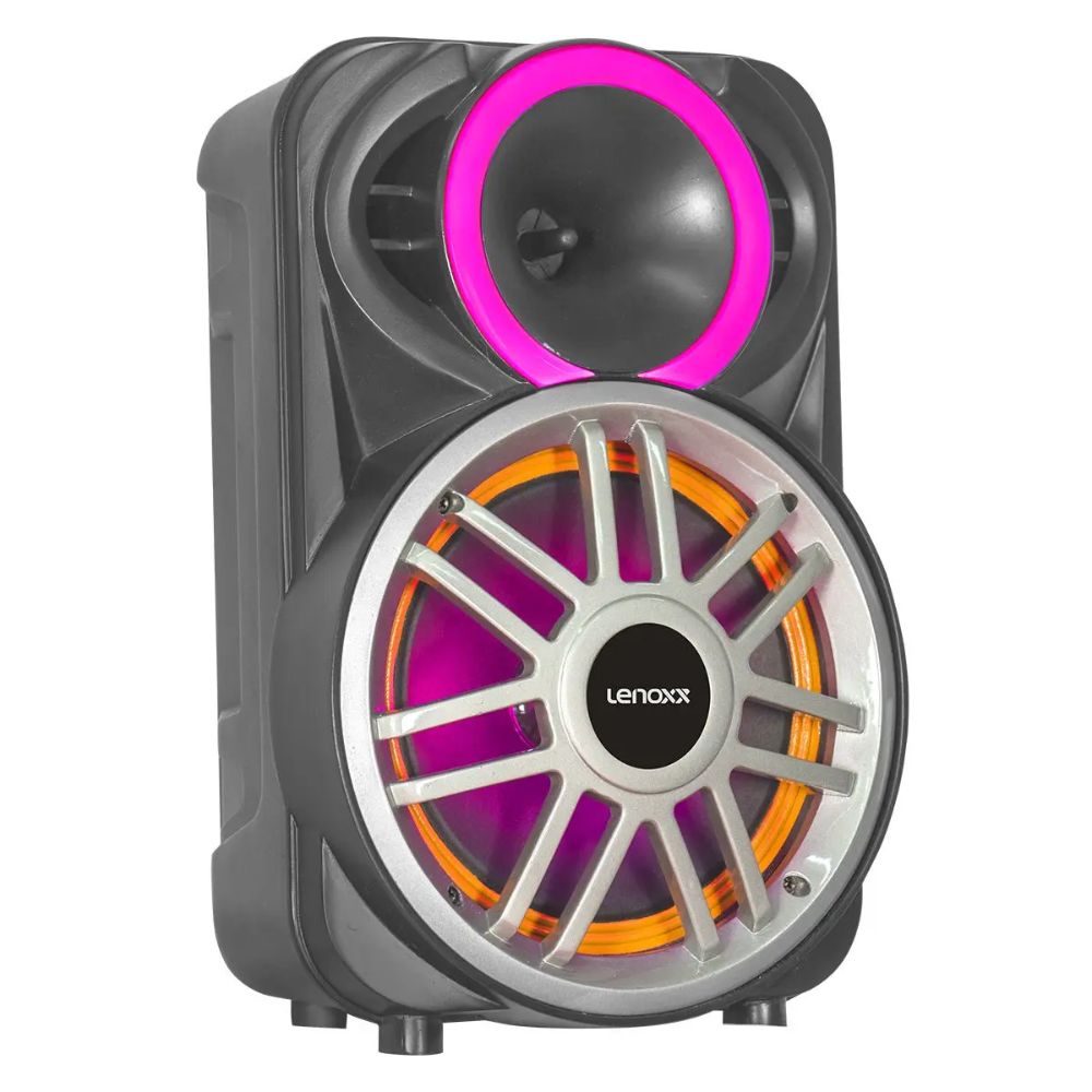 Caixa Amplificada Lenoxx LCA8 8 Polegadas 300W RMS