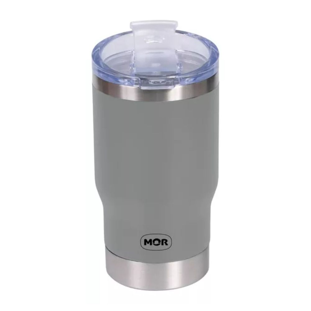 Copo Térmico 5 em 1 Cinza 420ml MOR
