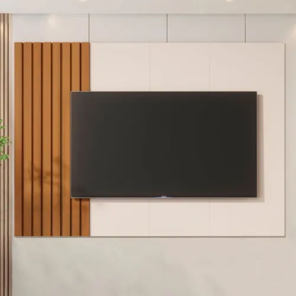 Painel Bechara Boto 1,8 Off White/Nature