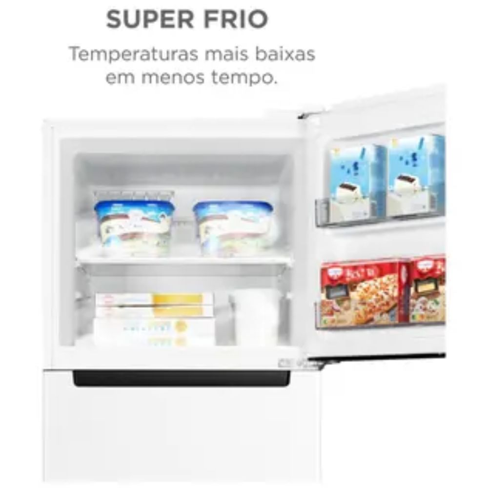 Geladeira/Refrigerador Midea Cycle Defrost Duplex Branca 410L RT554