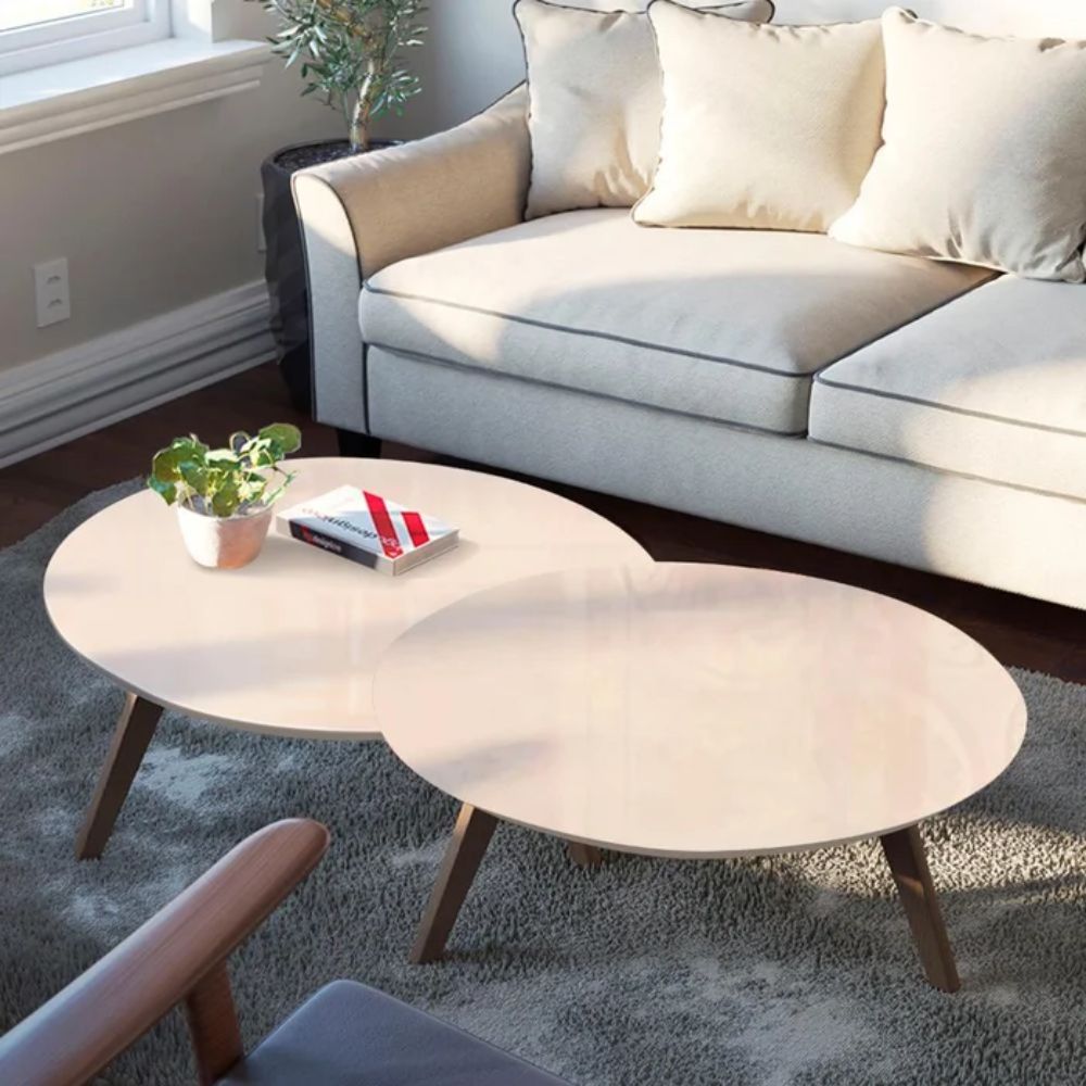 Mesa Imcal Classic Centro Luna Off White