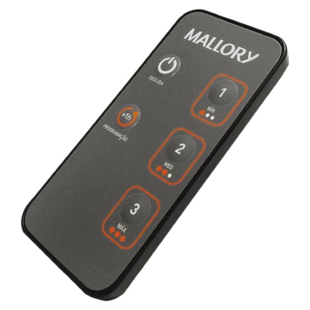 Ventilador de Coluna Mallory Chronos Preto/Grafite
