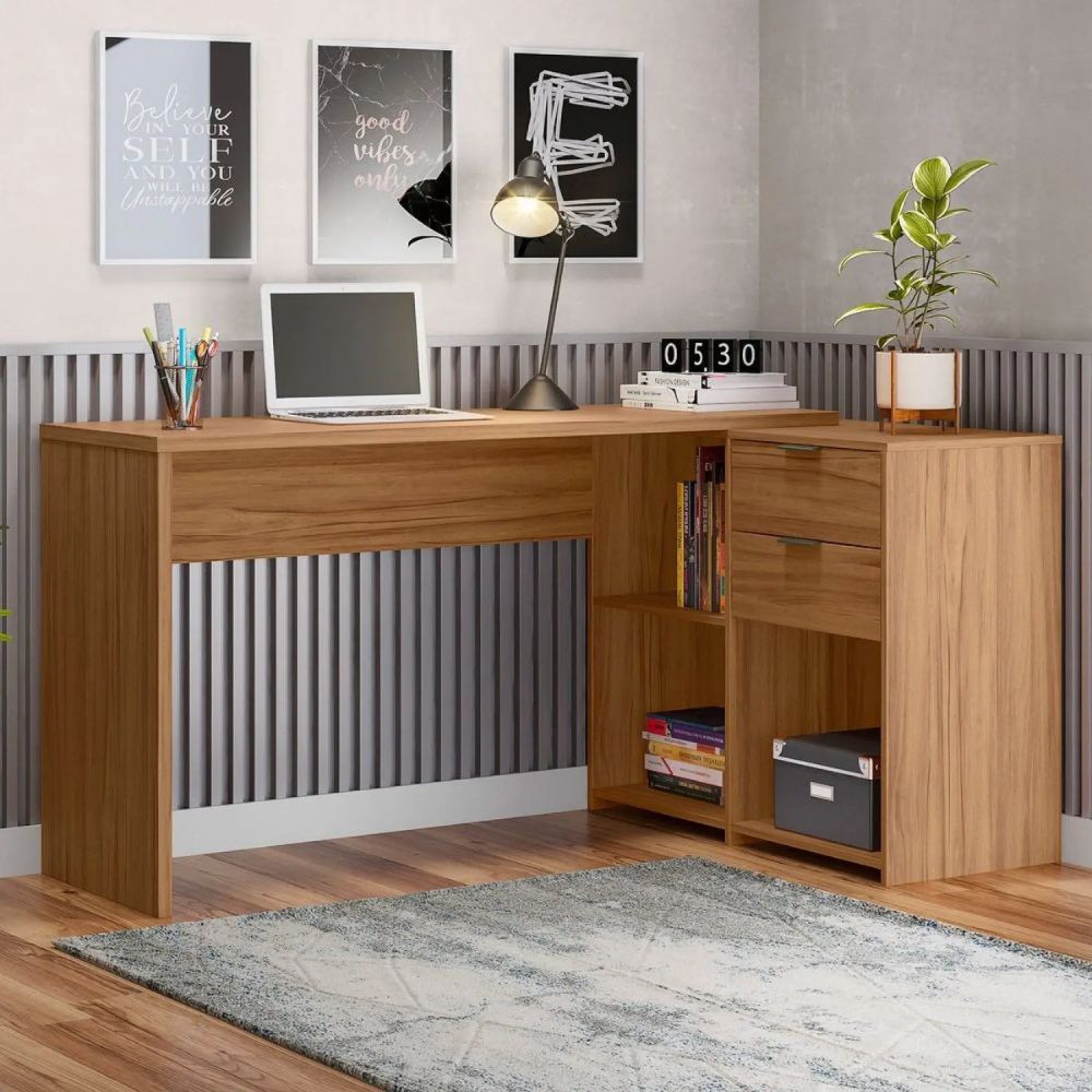 Mesa Notável Office 2 MT NT 2060 Ref 242 Freijó Trend