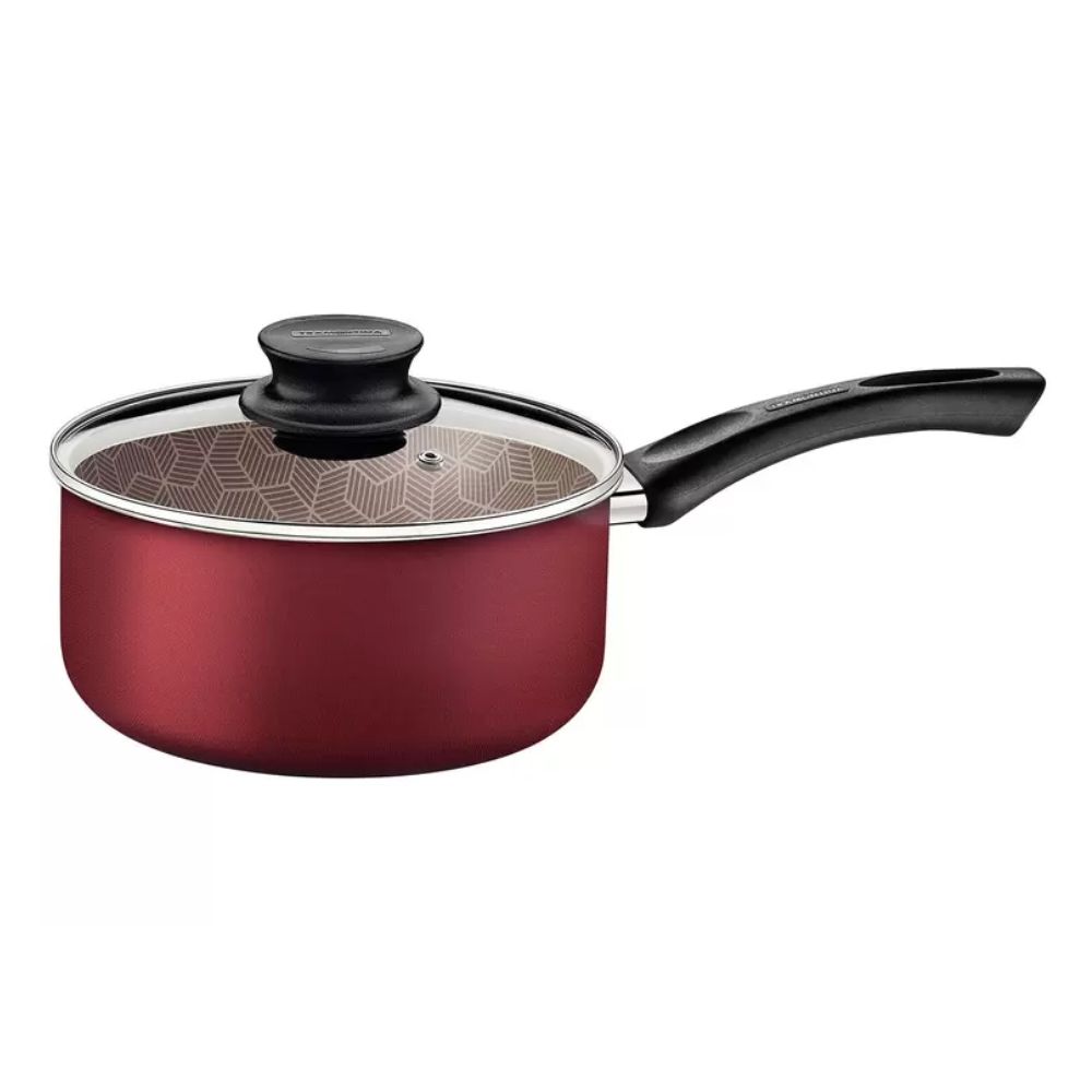 Panela Tramontina Paris Antiaderente de Alumínio Vermelho 22cm