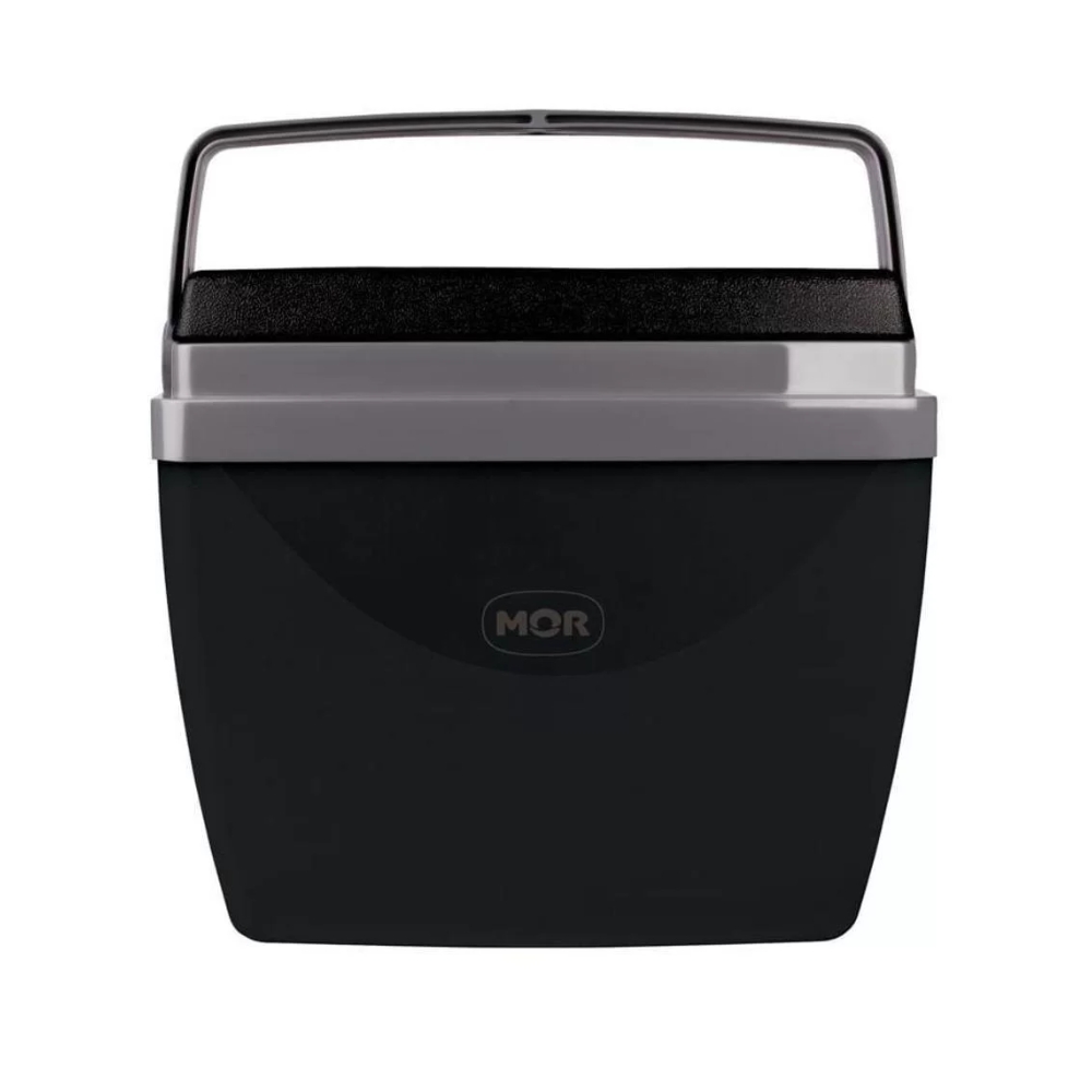 Caixa Térmica MOR 34L Cinza/Preta