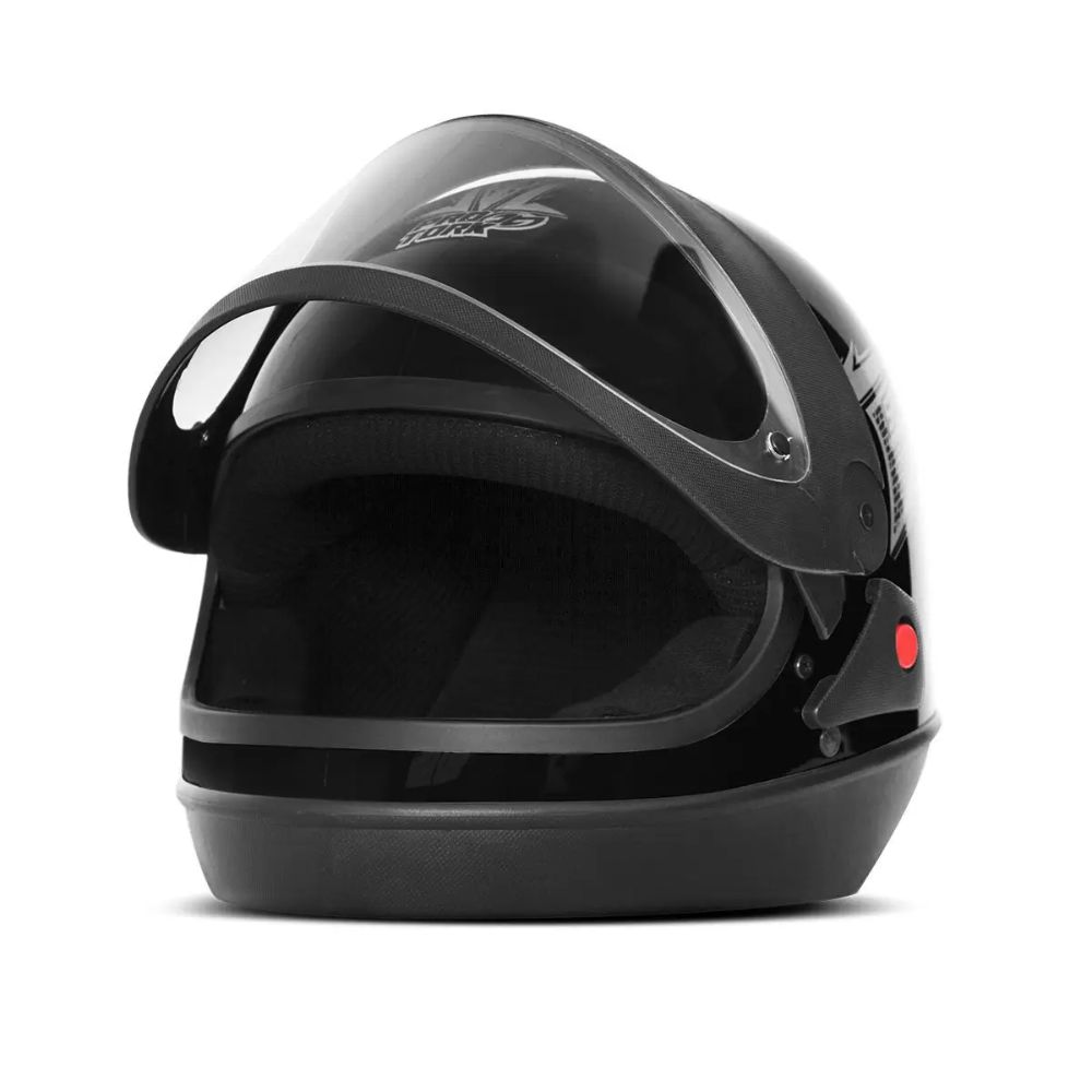 Capacete Protork SM Sport Moto Tamanho 60 Preto