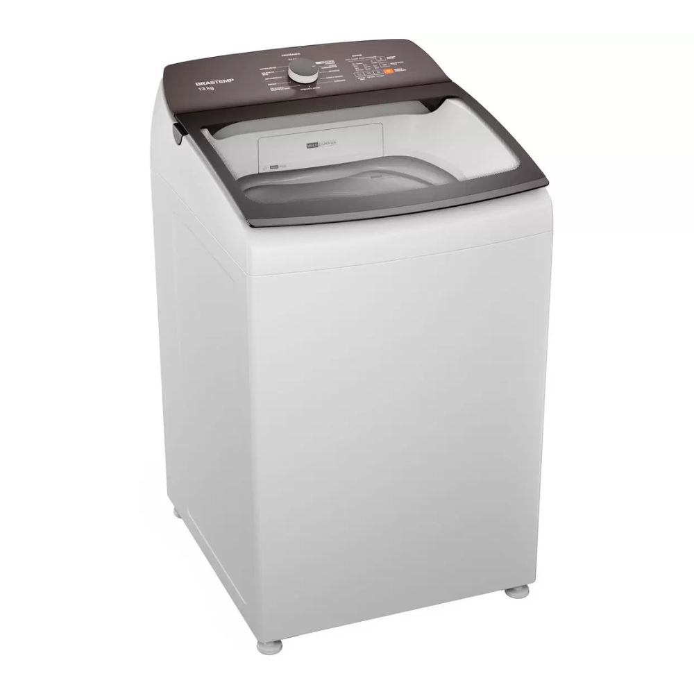 Lavadora Brastemp BWK13 Cesto Inox 13 kg Branco