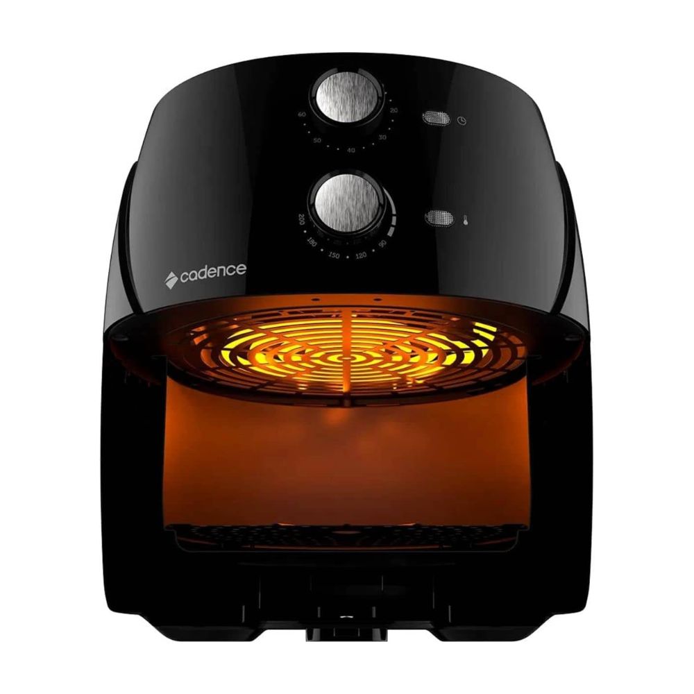 Fritadeira Air Fryer 3,8L Super Light Preta FRT555 220V Cadence