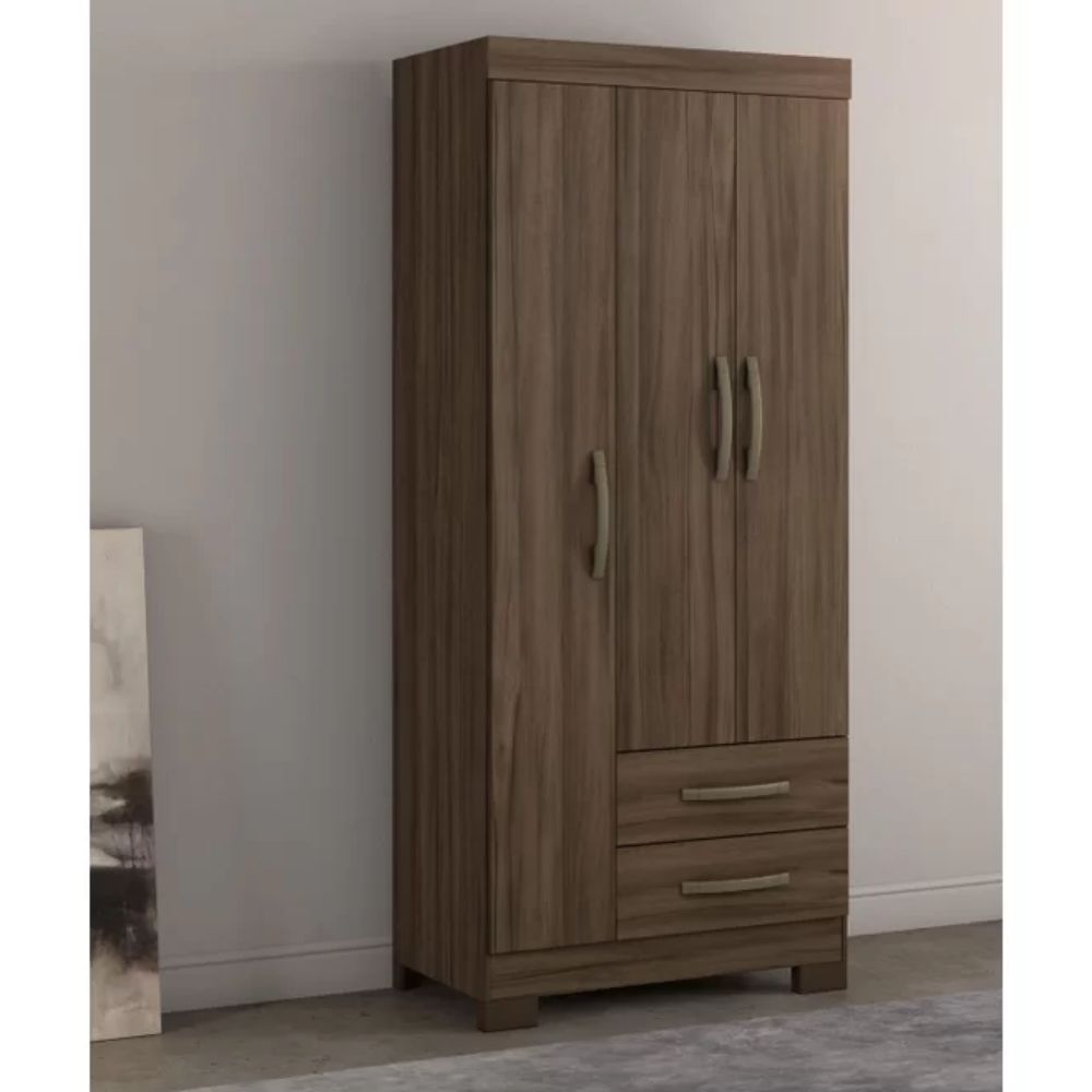 Guarda Roupa 3 Portas NT 5000 Nogal Notável
