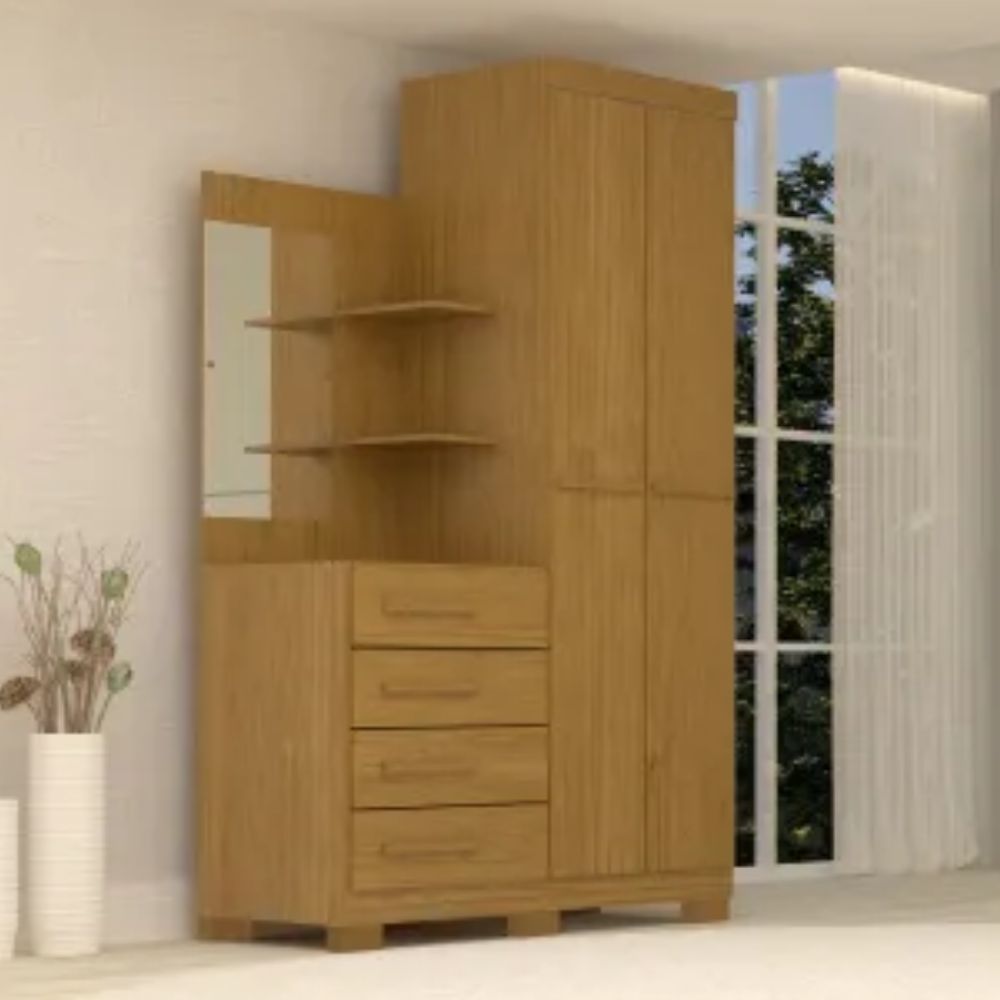 Guarda Roupa ACP Melissa 2 Portas Cinamomo