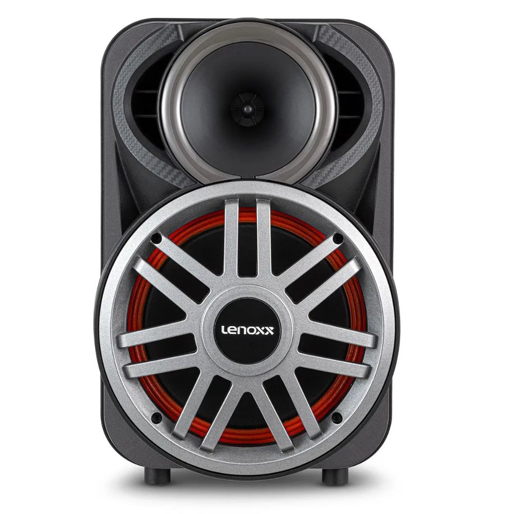Caixa Amplificada Lenoxx LCA8 8 Polegadas 300W RMS