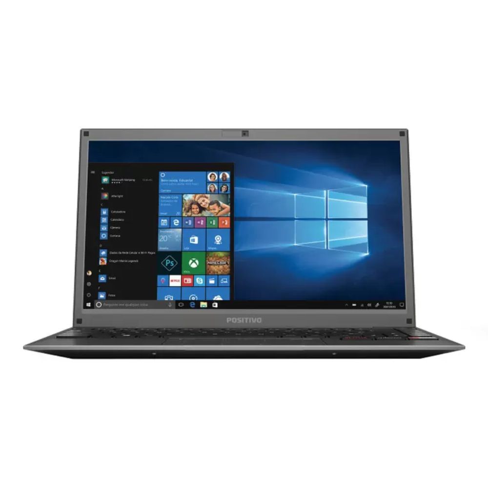 Notebook Positivo Motion Plus Q464b, Intel Atom X5-Z8330, 4GB, SSD 64GB