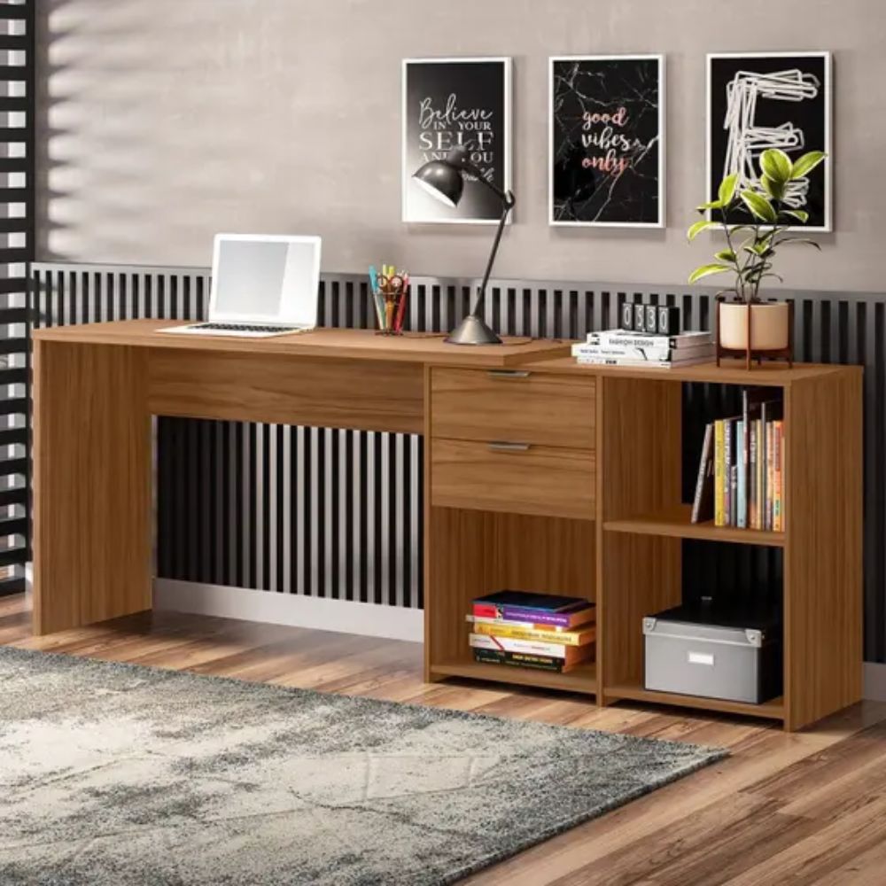 Mesa Notável Office 2 MT NT 2060 Ref 242 Freijó Trend