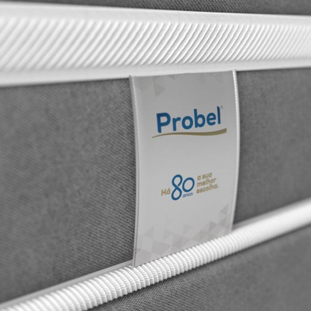 Box Probel Berlim Ep Base Cinza 193x203x68cm