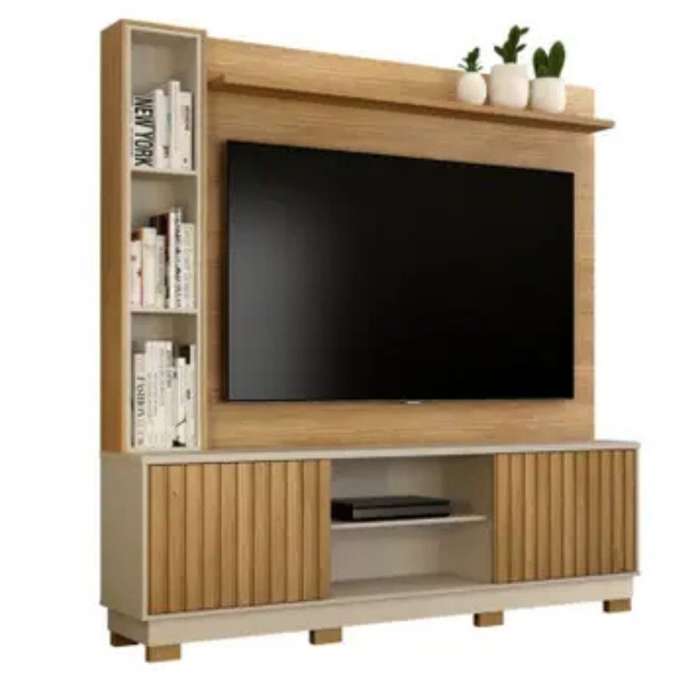 Home Theater Valdemóveis Montenegro Cinamomo/Off White