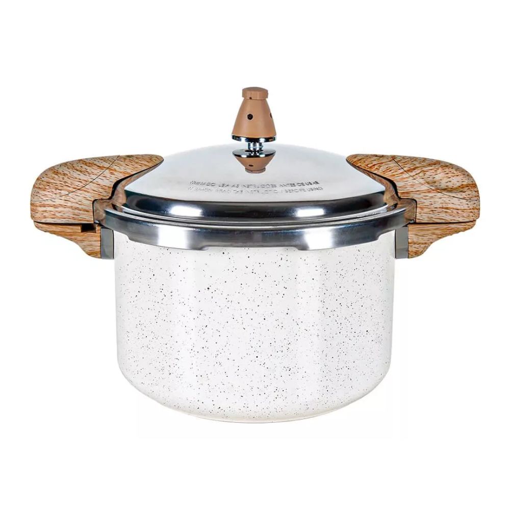 Panela de Pressão Brinox Vanilla 5,4L Indução Ceramic Life