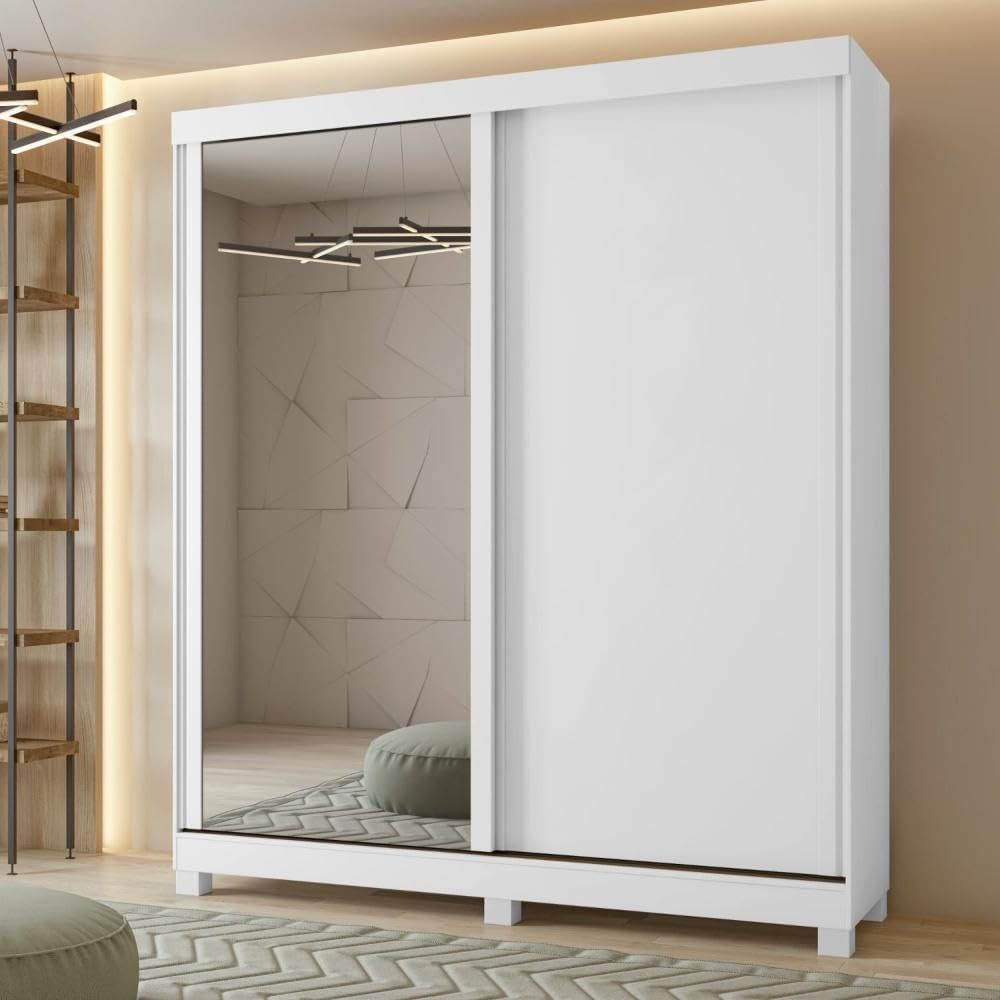Guarda-Roupa Lopas Zeine 2 Portas Branco