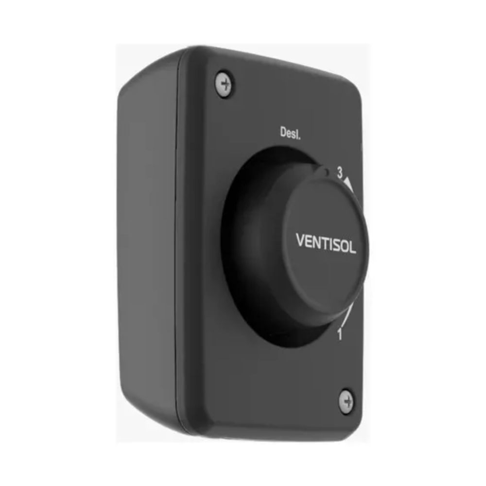 Ventilador Osc Parede 60cm New Preto 220v Premium Ventisol