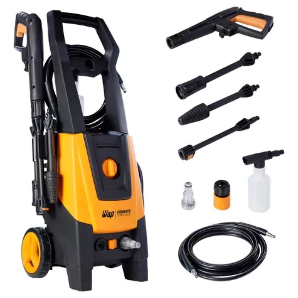 Lavadora de Alta Pressão Wap Combate Turbo 2600 1700W 220V