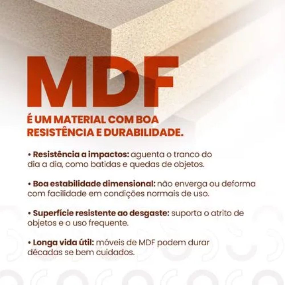 Cômoda ACP Bella com 5 gavetas e Sapateira - Branco