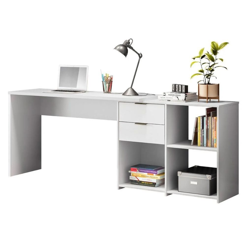 Mesa Notavel Office NT 2060 Ref 127 Branco New