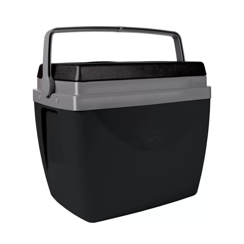 Caixa Térmica MOR 34L Cinza/Preta