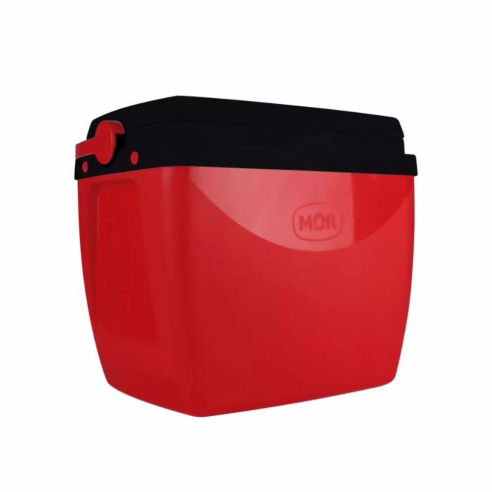 Caixa Térmica 18L Vermelho com Preto MOR