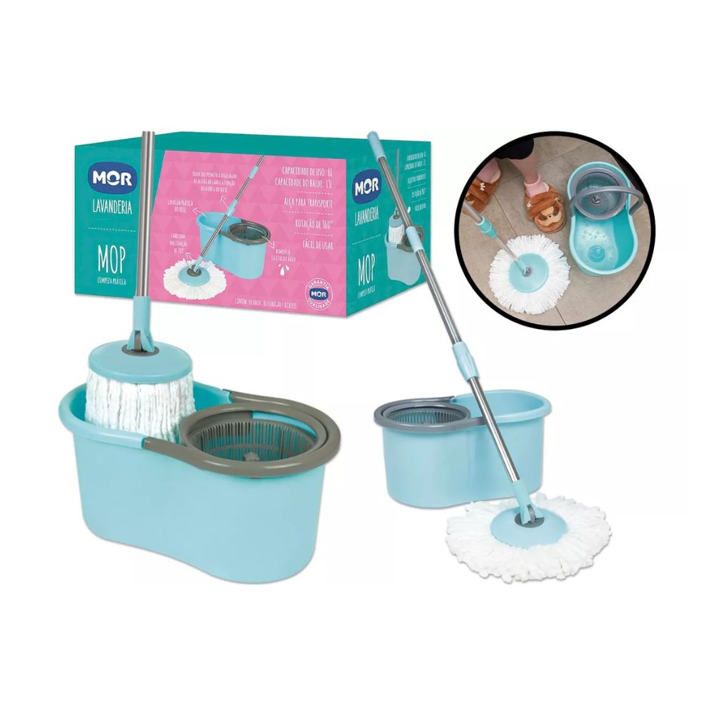 Esfregao Mor Mop Limp Pratica