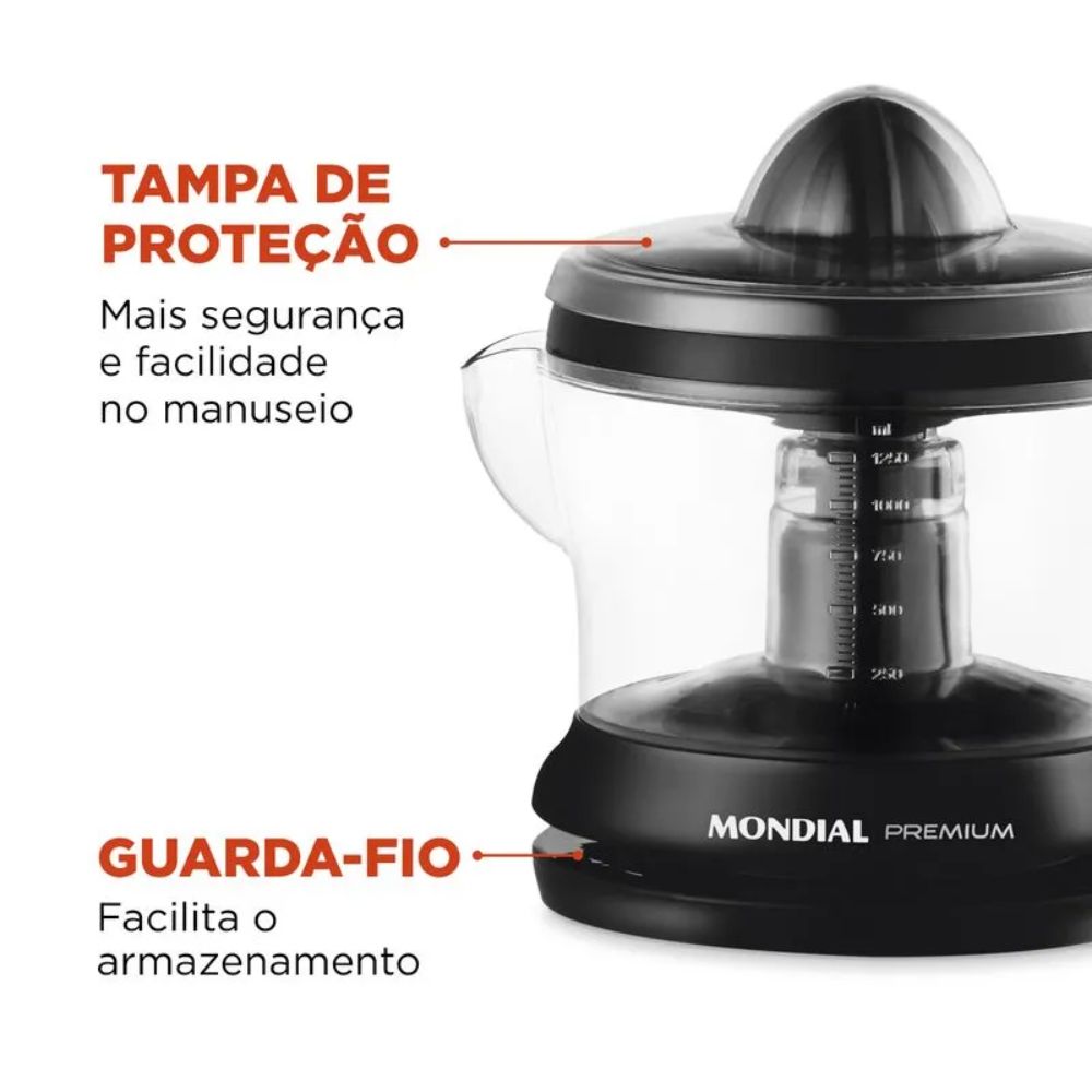 Espremedor de Frutas Mondial Premium E-02