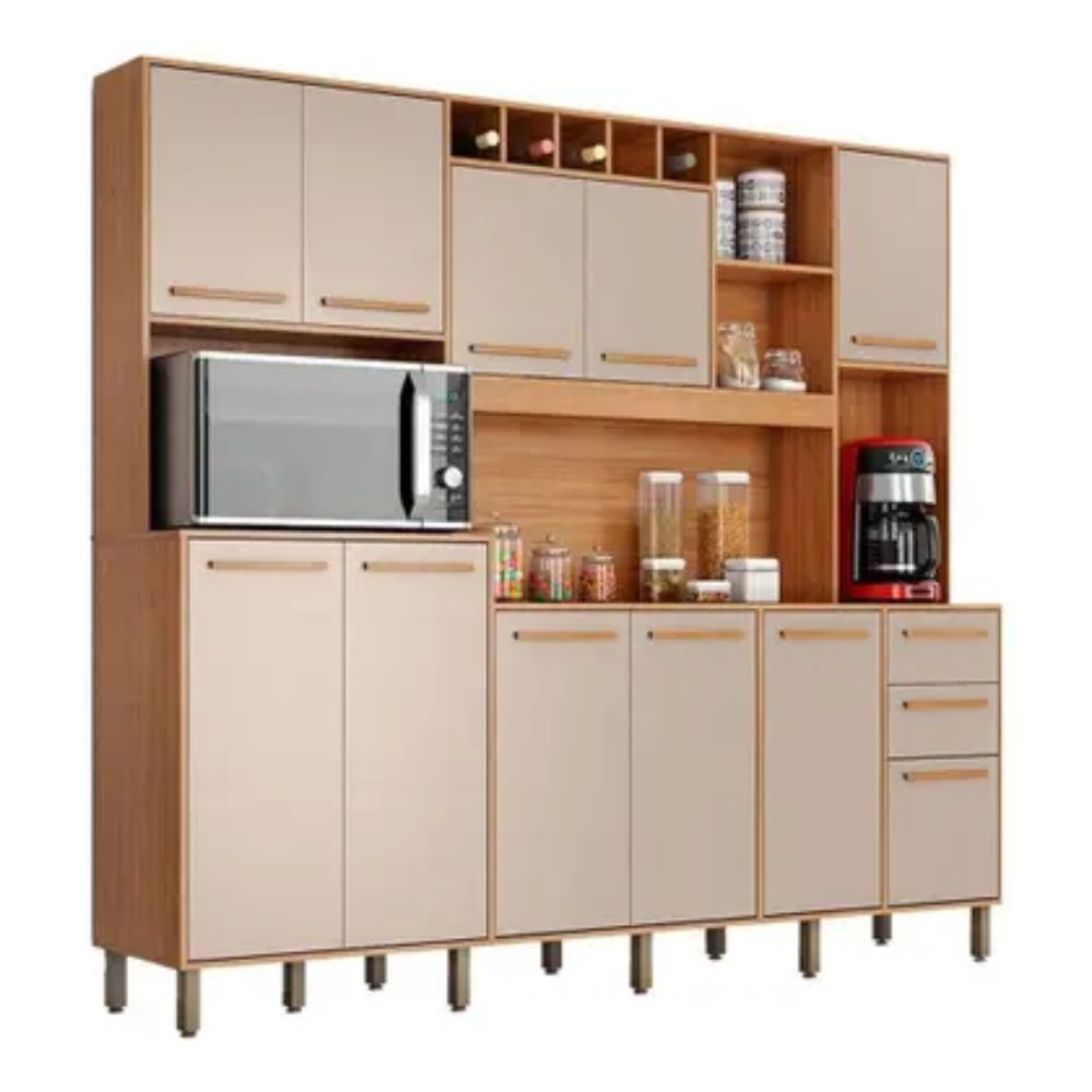 Kit Cozinha Compacta Petra Valdemóveis