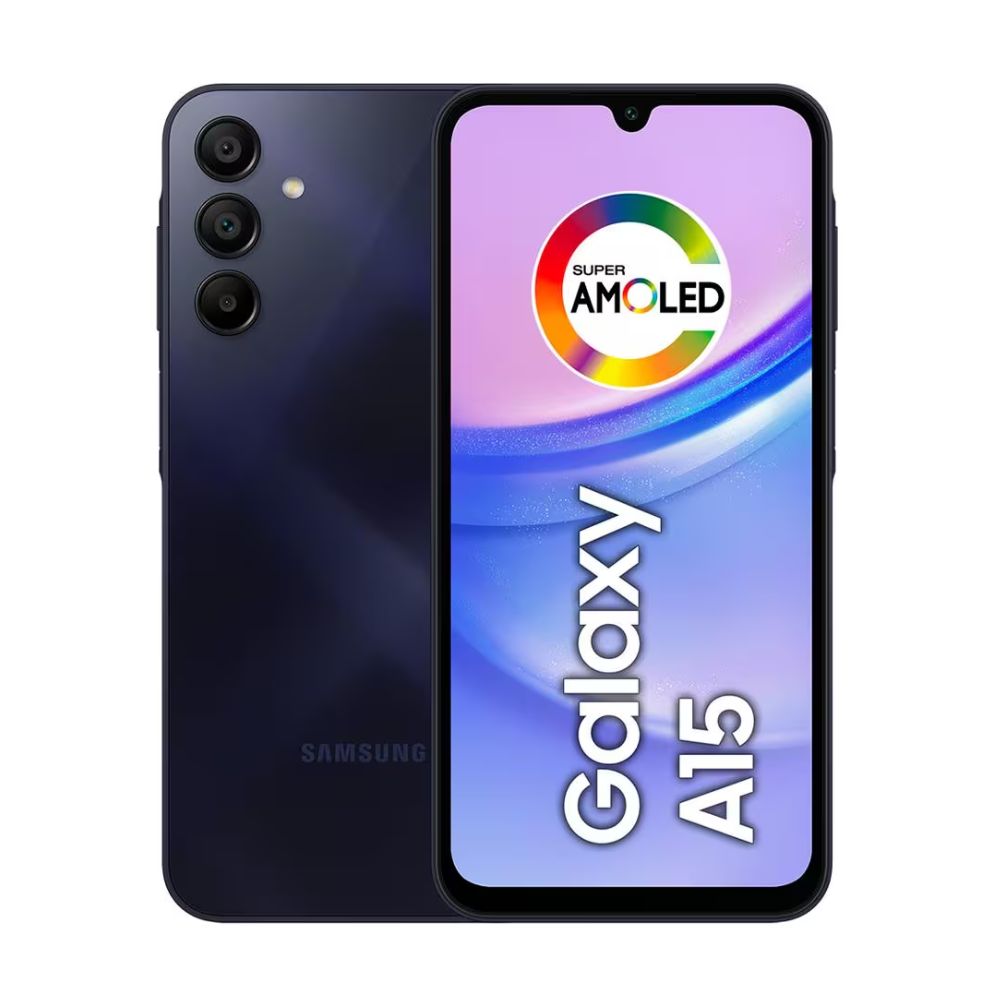 Smartphone Samsung Galaxy A15 4G Azul Escuro 128GB 4GB RAM