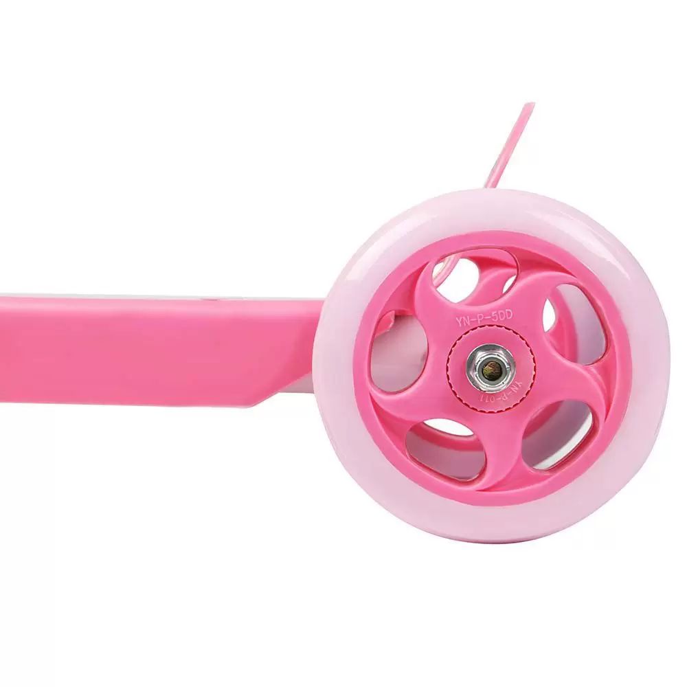 Patinete 3 Rodas Infantil Rosa Mor
