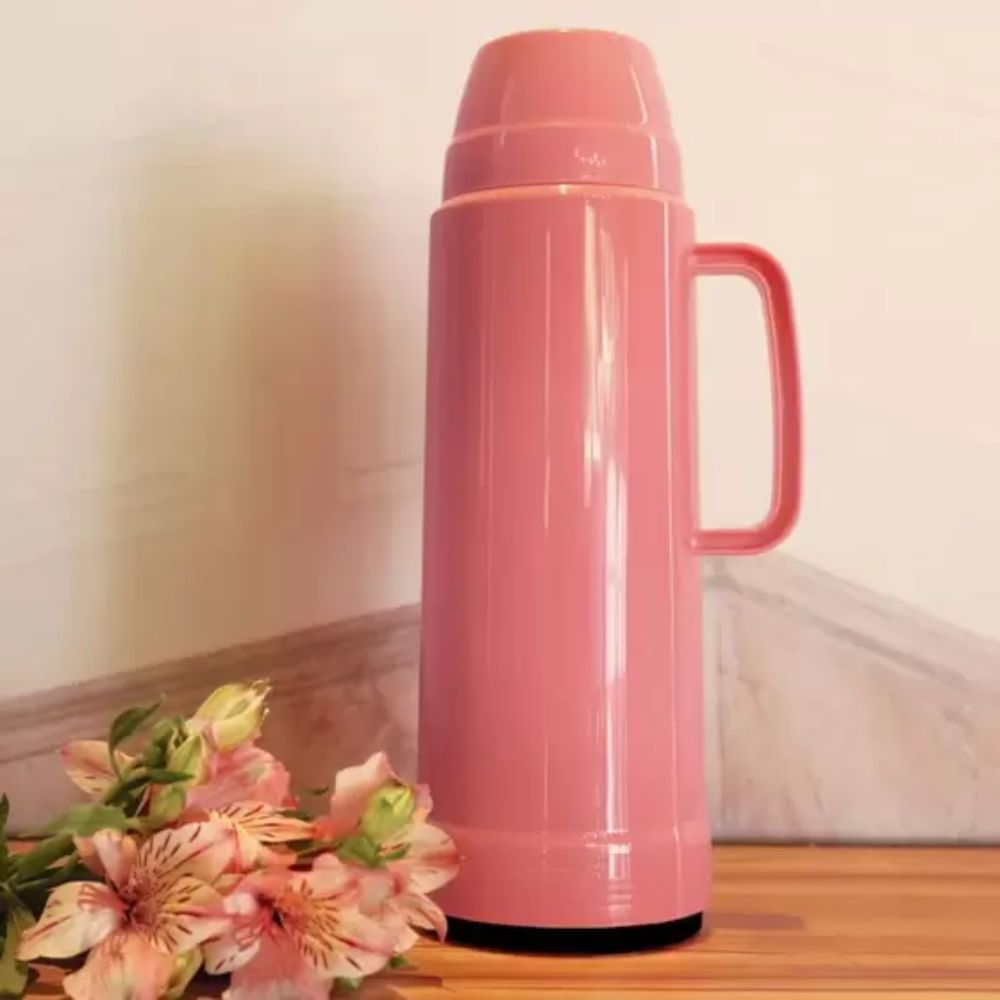 Garrafa Térmica Mor Use Daily 1.0 Litros Pêssego