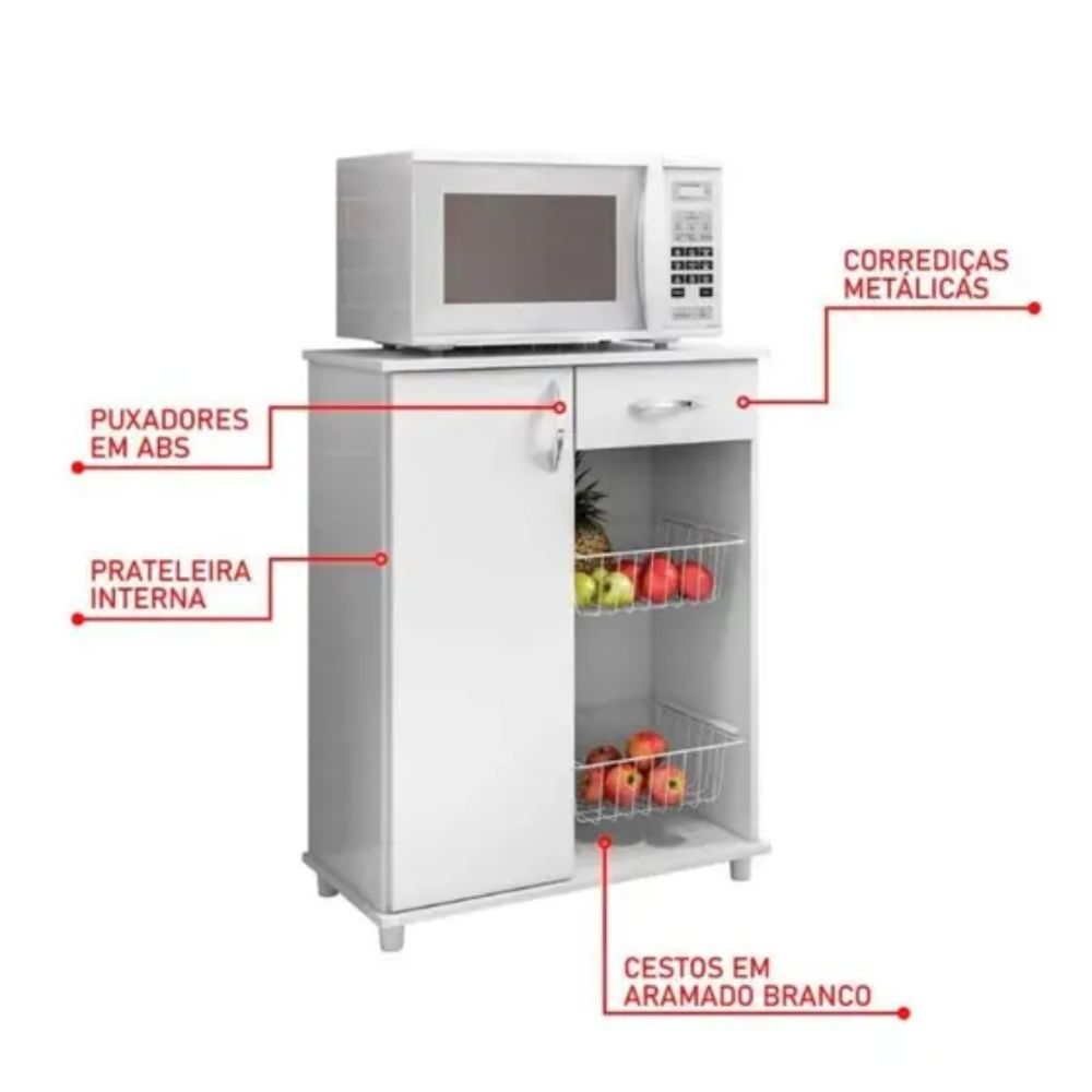 Fruteira Notavel Belize 55088 Branco New