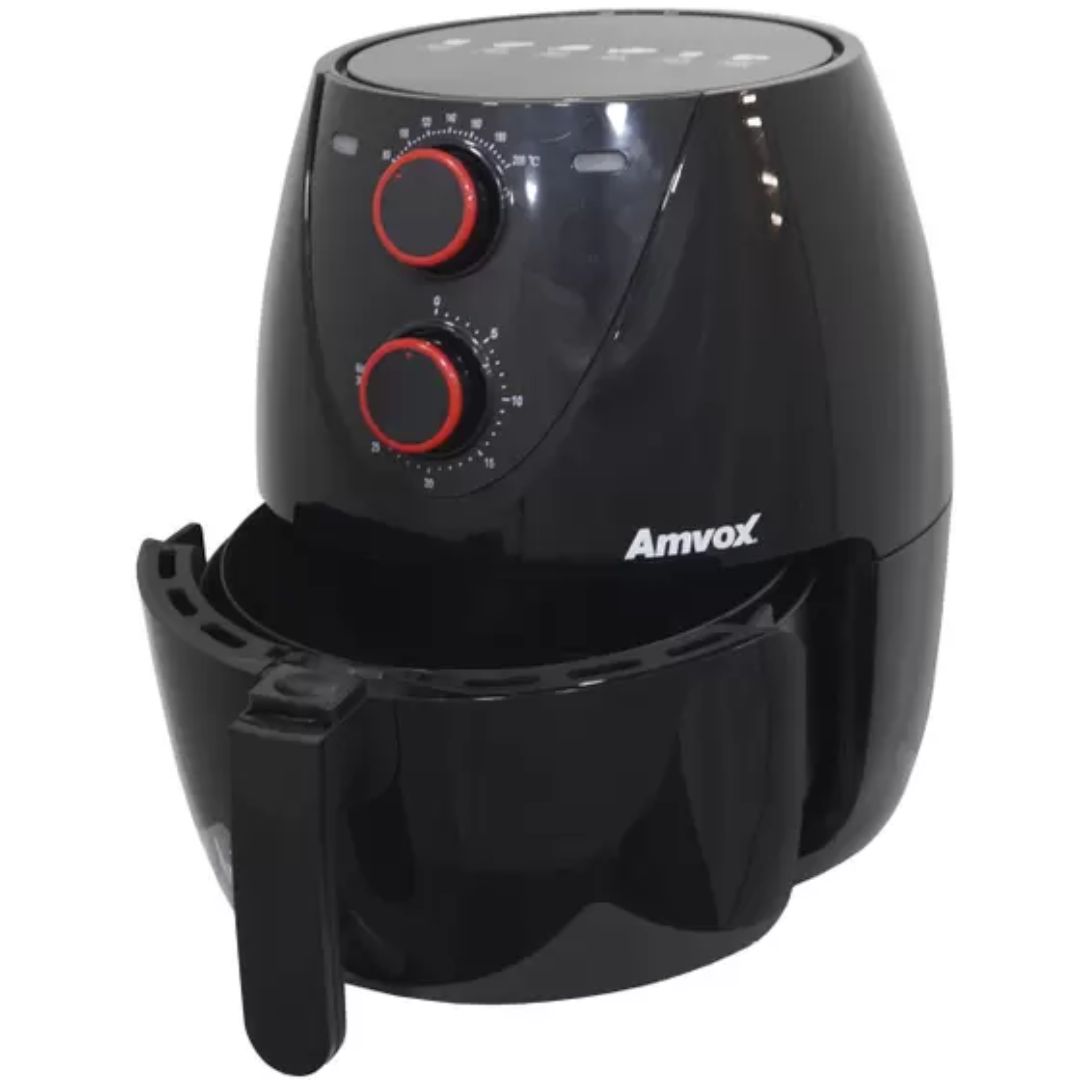 Fritadeira Air Fryer Amvox Arf 1245 4,5l 220v Preta