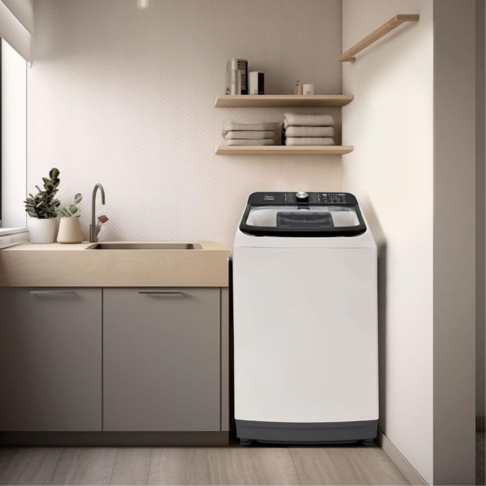 Lavadora Midea Wave MA512W 13KG Branca