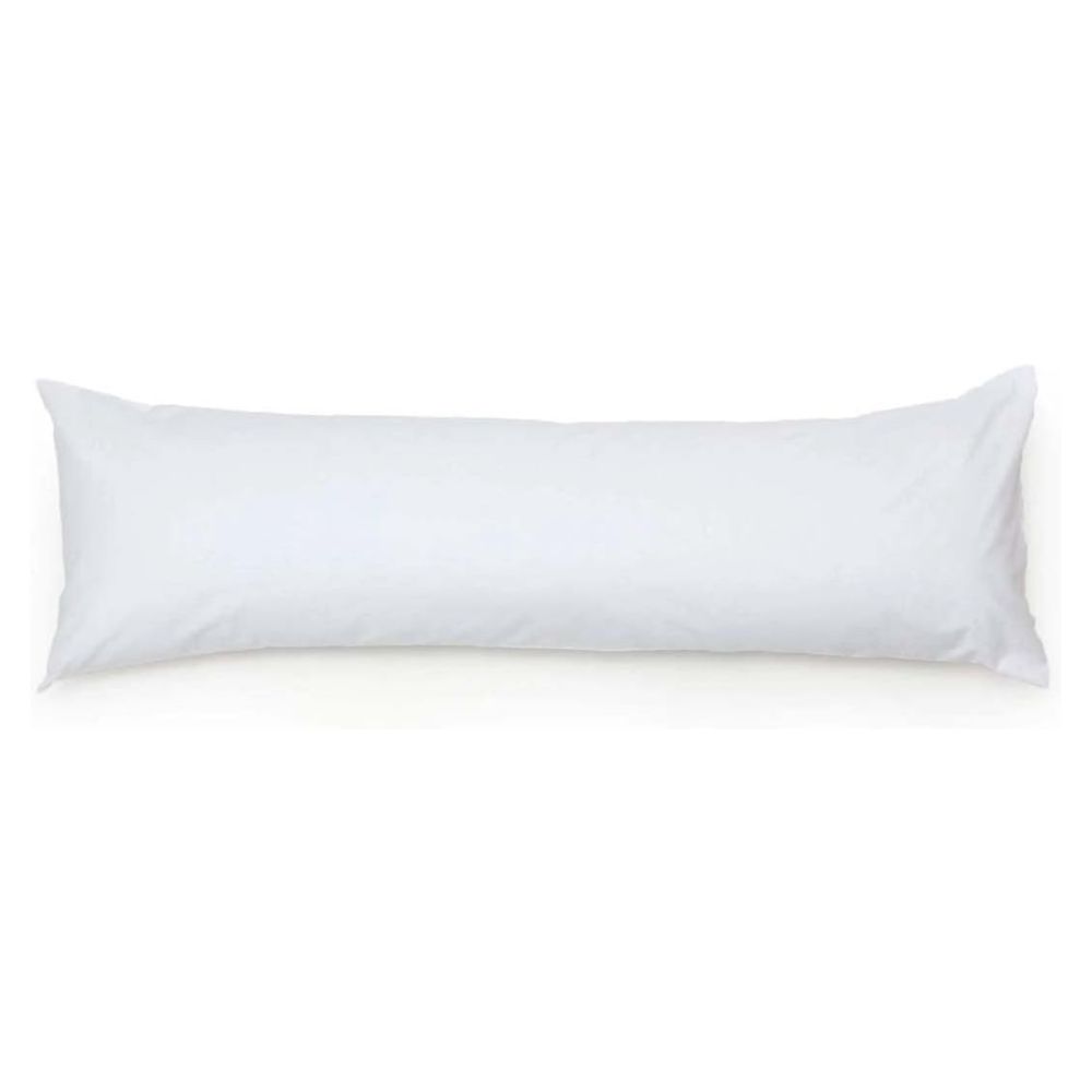 Fronha Body Pillow Toque Acetinado 40cm x 130cm Altenburg Branco