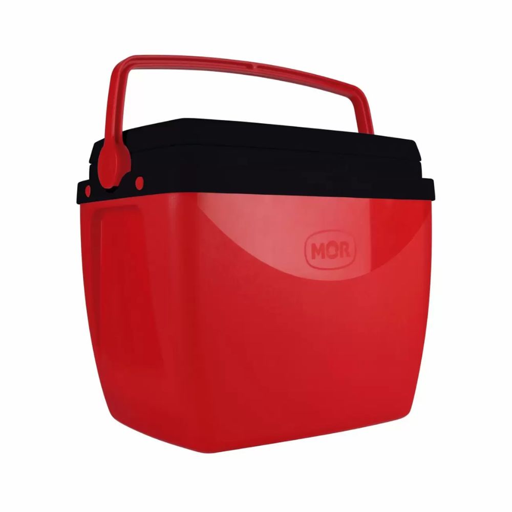 Caixa Térmica 18L Vermelho com Preto MOR
